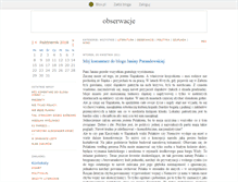 Tablet Screenshot of obserwacje.blox.pl