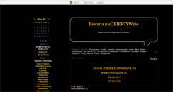 Desktop Screenshot of bawarianieobiektywnie.blox.pl