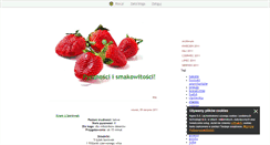 Desktop Screenshot of dobrebopyszne.blox.pl
