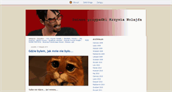 Desktop Screenshot of krzysionolajf.blox.pl