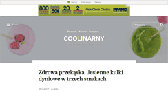 Desktop Screenshot of coolinarny.blox.pl