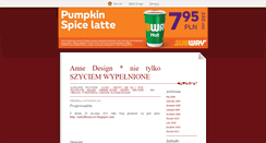 Desktop Screenshot of annedesign.blox.pl