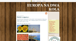 Desktop Screenshot of europanadwakola.blox.pl