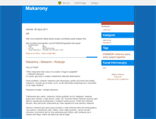 Tablet Screenshot of makarony.blox.pl