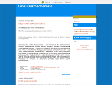 Tablet Screenshot of linkibukmacherskie.blox.pl