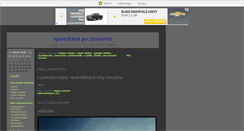 Desktop Screenshot of borowik.blox.pl