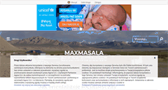 Desktop Screenshot of maxmasala.blox.pl