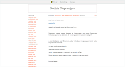 Desktop Screenshot of nieprasujaca.blox.pl