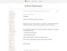 Tablet Screenshot of nieprasujaca.blox.pl