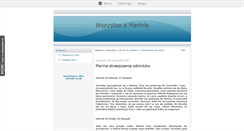 Desktop Screenshot of marinaa.blox.pl