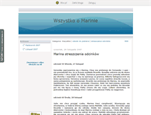 Tablet Screenshot of marinaa.blox.pl