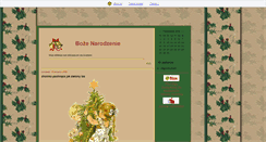 Desktop Screenshot of bnarodzenie.blox.pl