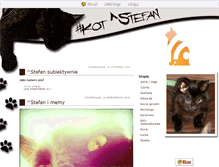 Tablet Screenshot of kotstefan.blox.pl