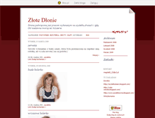 Tablet Screenshot of madzia1zlotedlonie.blox.pl