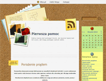 Tablet Screenshot of pierwszaapomoc.blox.pl