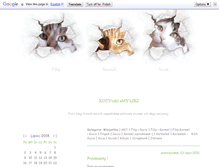 Tablet Screenshot of kotyszki.blox.pl