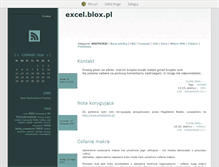 Tablet Screenshot of excel.blox.pl