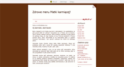 Desktop Screenshot of delicjematkikarmiacej.blox.pl