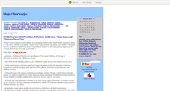 Desktop Screenshot of mojachorwacja.blox.pl