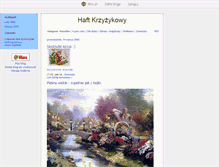 Tablet Screenshot of haftkrzyzykowy.blox.pl