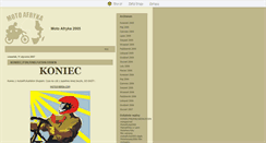 Desktop Screenshot of motoafryka.blox.pl
