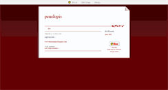 Desktop Screenshot of penelopis.blox.pl