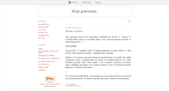 Desktop Screenshot of mojegotowanie.blox.pl