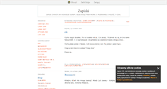 Desktop Screenshot of czarnyaniolek.blox.pl