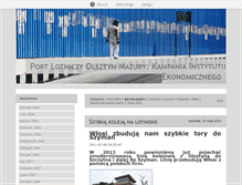 Tablet Screenshot of olsztynairport.blox.pl