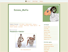 Tablet Screenshot of dzianamafia.blox.pl