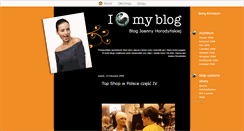 Desktop Screenshot of joannahorodynska.blox.pl