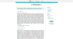 Desktop Screenshot of edoradca.blox.pl