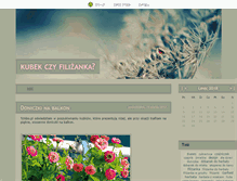 Tablet Screenshot of kubekczyfilizanka.blox.pl