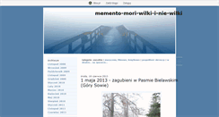 Desktop Screenshot of mementowilku.blox.pl