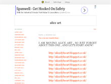Tablet Screenshot of aliceart.blox.pl