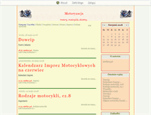 Tablet Screenshot of motoryzacja4.blox.pl