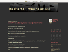 Tablet Screenshot of magitarra.blox.pl