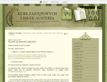 Tablet Screenshot of kzausteria.blox.pl