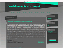 Tablet Screenshot of maszynkiwesterfield.blox.pl
