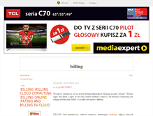Tablet Screenshot of billing.blox.pl