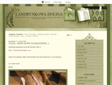 Tablet Screenshot of landrynkowadolina.blox.pl