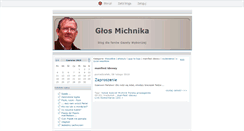 Desktop Screenshot of glosmichnika.blox.pl
