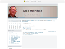 Tablet Screenshot of glosmichnika.blox.pl