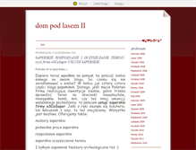 Tablet Screenshot of dompodlasemdwa.blox.pl