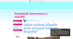 Desktop Screenshot of cudownawyspa.blox.pl