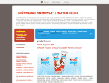 Tablet Screenshot of mlekozbutelki.blox.pl