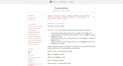 Desktop Screenshot of esperantisto.blox.pl