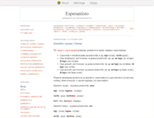 Tablet Screenshot of esperantisto.blox.pl