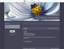 Tablet Screenshot of gotowanienadukanie.blox.pl