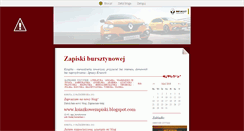 Desktop Screenshot of codziennezapiski.blox.pl